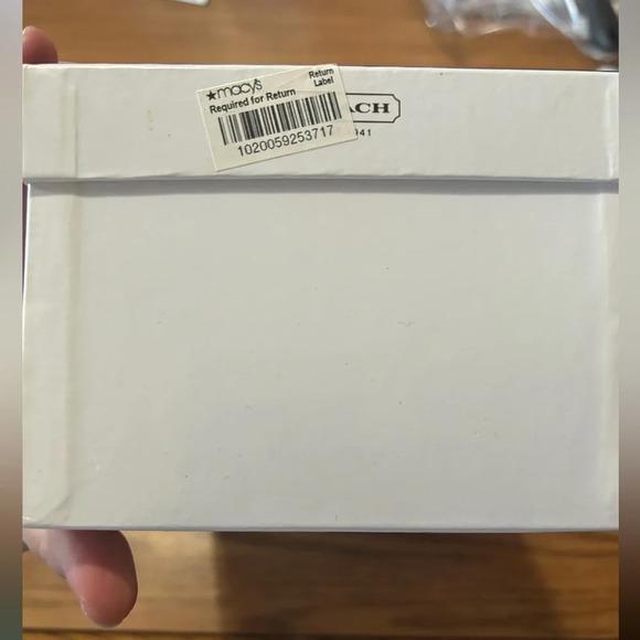 Coach Black & Gold Monogram Logo Laren Ballet Leopard Flats Size 7.5 With Box - Picture 7 of 8